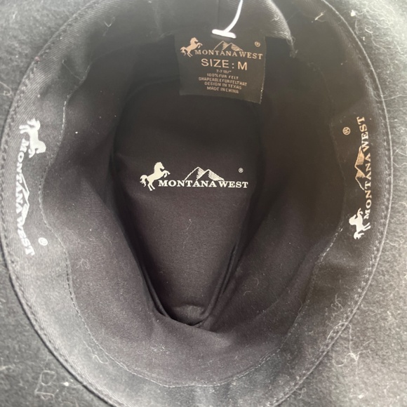 Vintage Montana West Cowboy Hat sz M